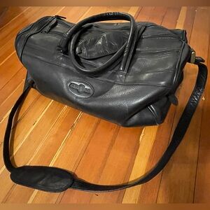 SOLD VINTAGE SEDONA Leather Duffel Bag